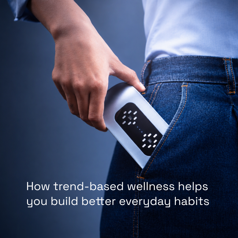 Trend based wellness tracking